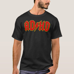 ADHDハイウェイから雑音へ – 動揺してエンボス  Tシャツ