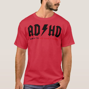 ADHDハイウェイにリスのシャツを見る Tシャツ
