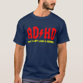 ADHDハイウェイに見てリス! Tシャツ (正面)