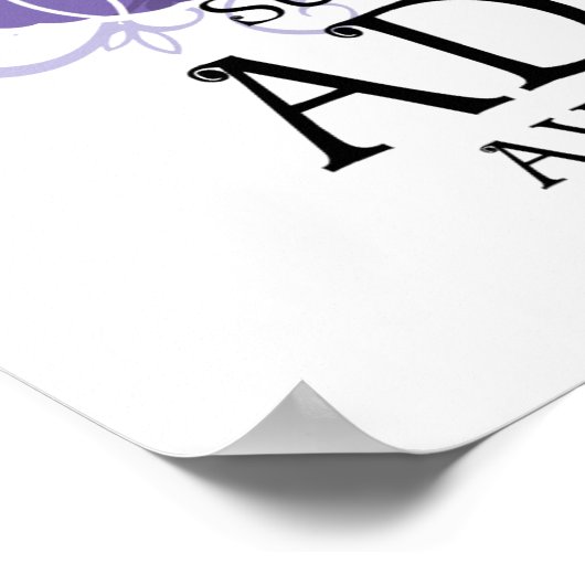 ADHDバタフライ ポスター (角)