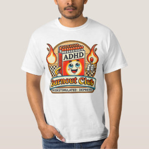 ADHDバーンアウト倶楽部 Tシャツ