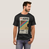 Adhdビデオカセット247 Tシャツ (正面フル)