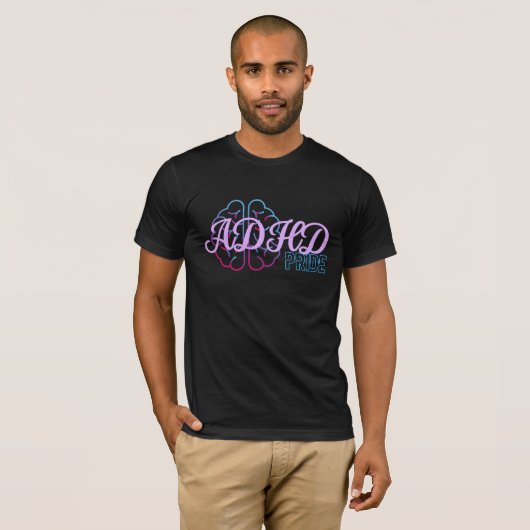 ADHDプライドシャツ Tシャツ (正面フル)