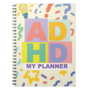 ADHDプランナーノート ノートブック