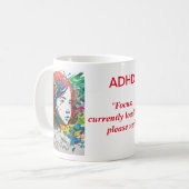 ADHDマグカップ コーヒーマグカップ (正面左)