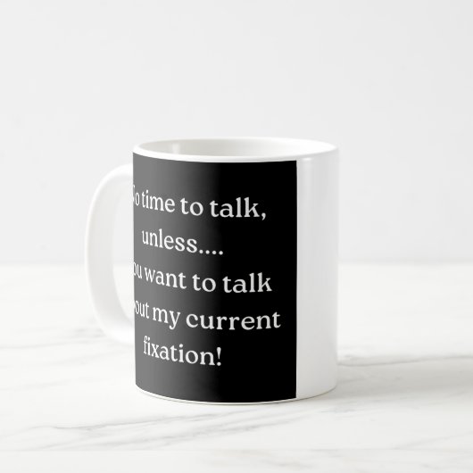 ADHDマグ コーヒーマグカップ (正面左)