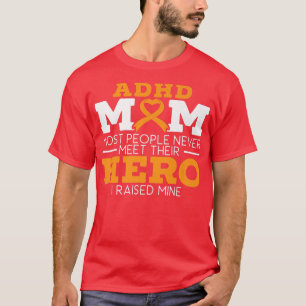 ADHDママADHD認識度抱擁ニューロダイバーシティプレ Tシャツ