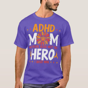 ADHDママADHD認識度抱擁ニューロダイバーシティプレ Tシャツ