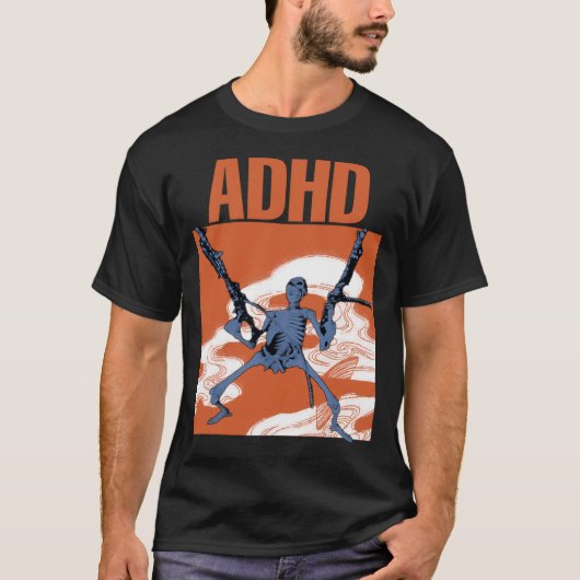 ADHDミーム Tシャツ (正面)