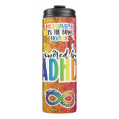 ADHDメンタルヘルス確認熱タンブラー タンブラー (正面)