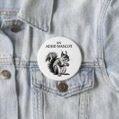 ADHDリスのボタン 缶バッジ (インサイチュ)