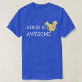 ADHDリス素晴らしル Tシャツ (デザイン正面)