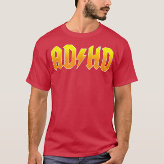 ADHDロッカおもしろいー Tシャツ