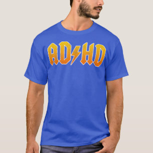 ADHDロッカーTシャツウ男性へト、女性と子供 Tシャツ