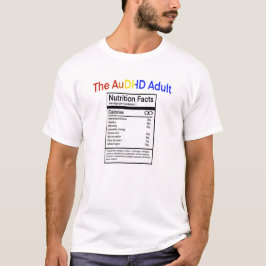 ADHD大人の食材 Tシャツ