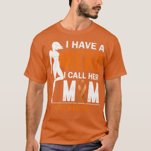 ADHD女性ママ私はヒーローを持っている彼女のママのプレミウと呼ぶ Tシャツ