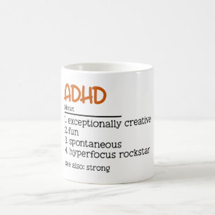 ADHD定義ニューロダイバーシティ認識度 コーヒーマグカップ