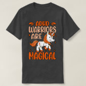 ADHD戦士300 Tシャツ (デザイン正面)