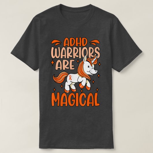 ADHD戦士300 Tシャツ (デザイン正面)