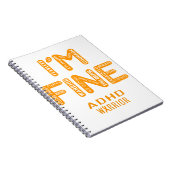 ADHD戦士 – I 素晴らし AM ノートブック (右側)