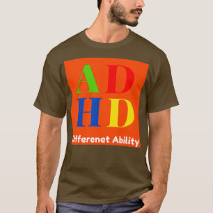 ADHD能違う力 Tシャツ