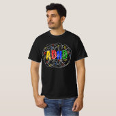ADHD脳のイラスト Tシャツ (正面フル)