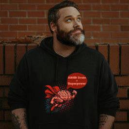 ADHD脳超大国 パーカ