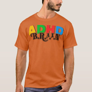 ADHD脳ADHD認識度5 Tシャツ
