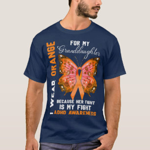 ADHD認識度シャツおばあちゃんおもしろい- ADH Tシャツ