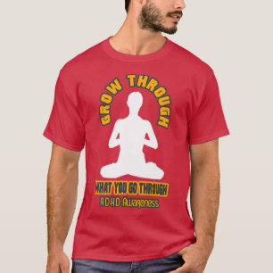 ADHD認識度デザイン2 Tシャツ