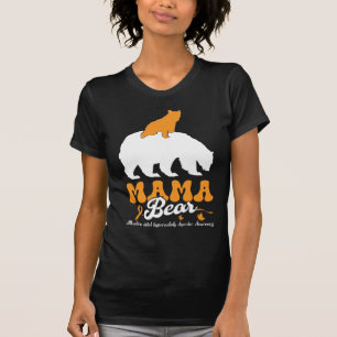 ADHD認識度ママベア Tシャツ