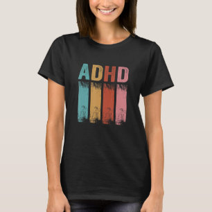 Adhd認識度ヴィンテージAdhd Mom Kids Tシャツ