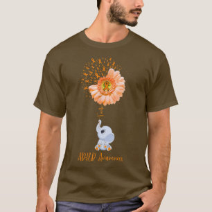 ADHD認識度信仰象生存戦闘機 Tシャツ
