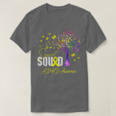 Adhd認識度支援班 Tシャツ (デザイン正面)