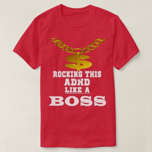 ADHD認識度注意欠陥多動性分析 Tシャツ (デザイン正面)