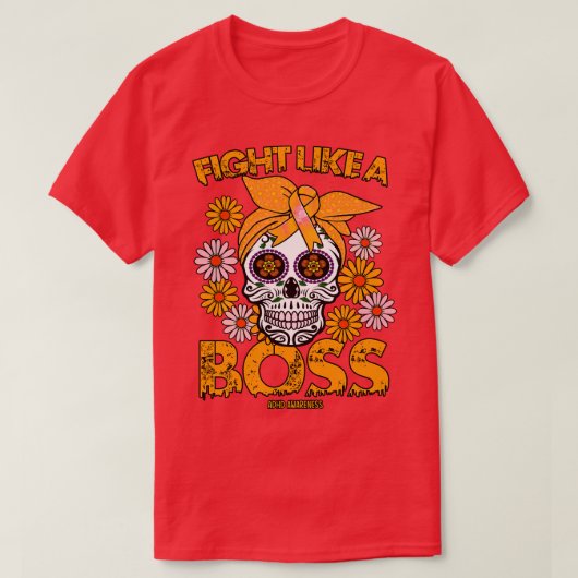 ADHD認識度認識度のようなボス戦 Tシャツ (デザイン正面)