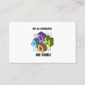 ADHD障害の一部が表示されない 名刺 (正面)