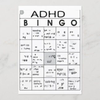 ADHD おもしろい 招待状