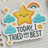 ADHD*で盛り上がる今日は私が試した最高の シール (正面)