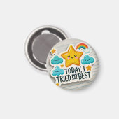 ADHD*で盛り上がる今日は私が試した最高の マグネット (正面/裏面)