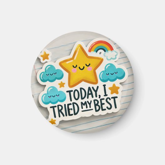 ADHD*で盛り上がる今日は私が試した最高の マグネット (正面)