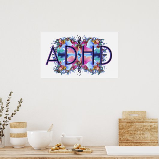 ADHD ポスター (キッチン)