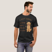 ADHD 注意欠陥 待って それ犬? Tシャツ (正面フル)