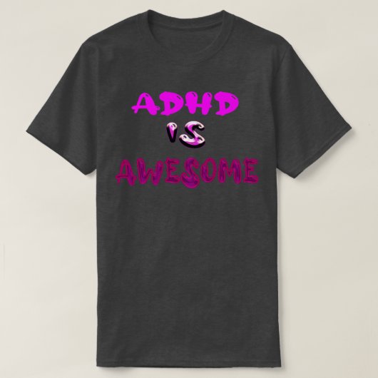 ADHD 素晴らし39 Tシャツ (デザイン正面)