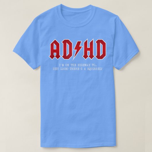 ADHD – 高速道路 Tシャツ (デザイン正面)