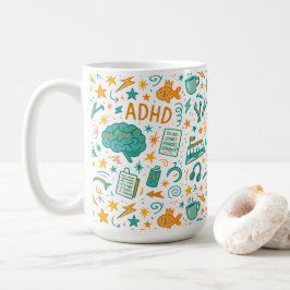 ADHD:魔法のように気を散らす コーヒーマグカップ