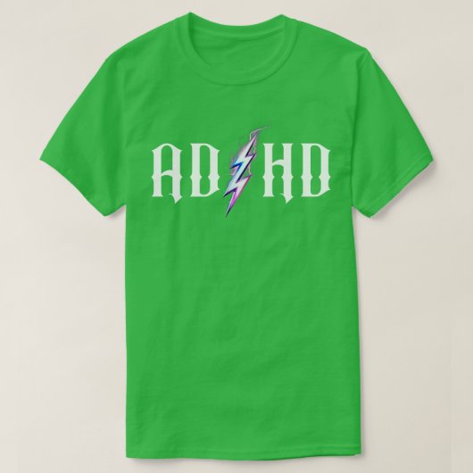 ADHD 1 Tシャツ (デザイン正面)