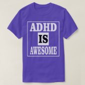 ADHD 21 Tシャツ (デザイン正面)