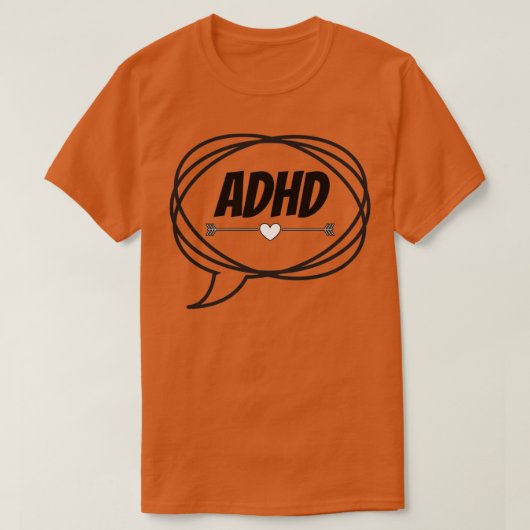 adhd 3 tシャツ (デザイン正面)