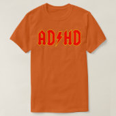 ADHD 4 Tシャツ (デザイン正面)